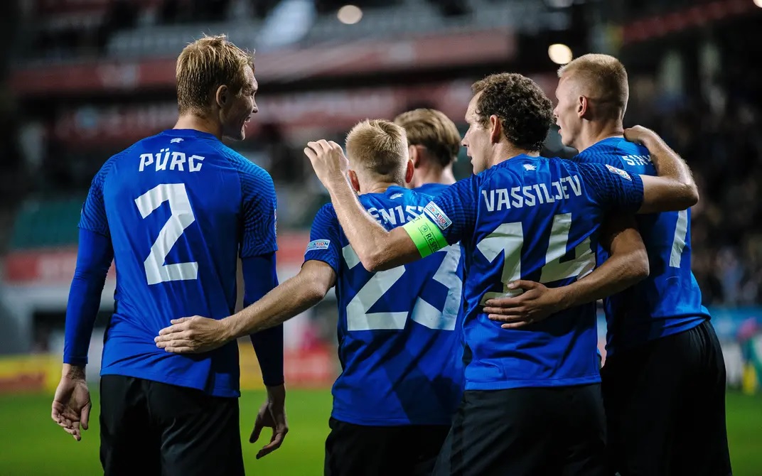  Estonia có 1 điểm ở vòng loại vẫn giành suất đá vòng play-off. (Nguồn: Getty Images)