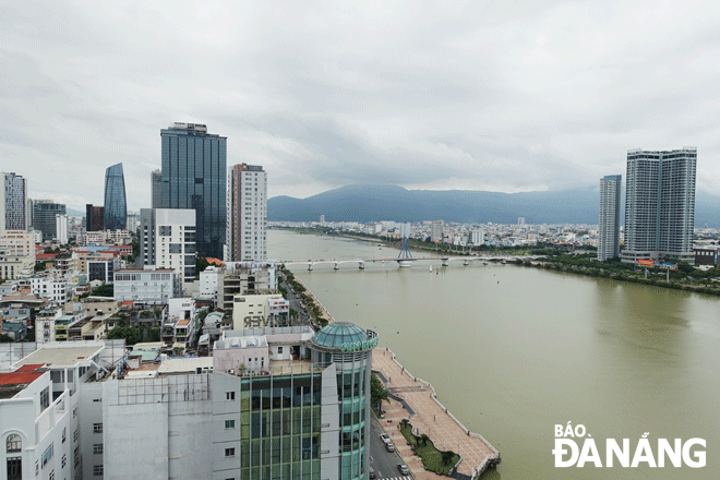 Khu đô thị lõi gồm khu trung tâm thuộc quận Hải Châu và khu vực nội đô quận Sơn Trà được xác định là khu vực có vai trò động lực phát triển. Ảnh: HOÀNG HIỆP