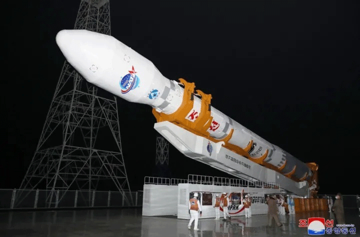 Triều Tiên tuyên bố đã thực hiện thành công vụ phóng vệ tinh trinh sát vào ngày 21-11. Ảnh: KCNA