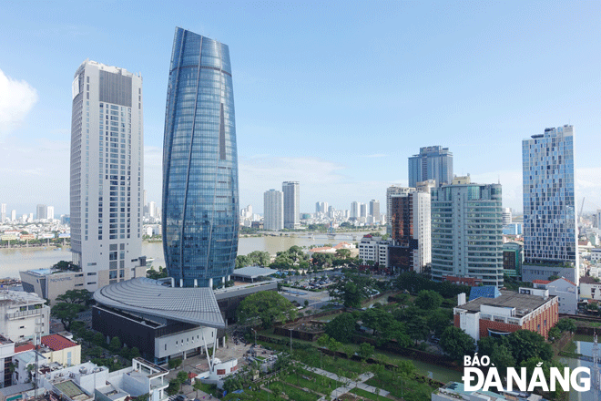 Khu vực đang được thành phố tìm kiếm phương án quy hoạch, kiến trúc quảng trường trung tâm của Đà Nẵng. Ảnh: HOÀNG HIỆP