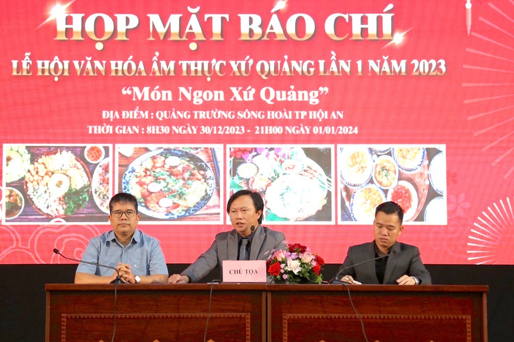 Lễ hội văn hóa ẩm thực xứ Quảng diễn ra cuối tháng 12-2023