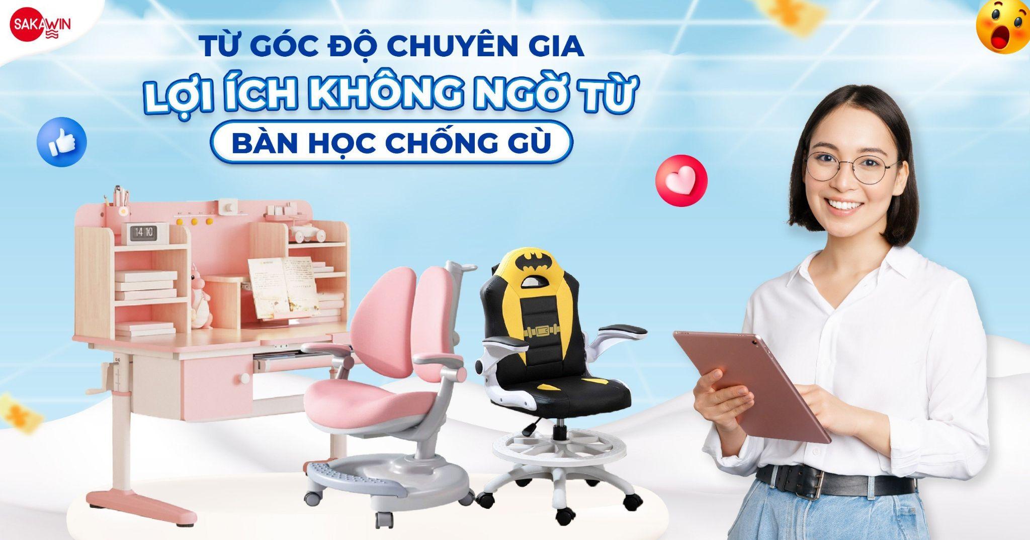 Từ góc độ chuyên gia: Lợi ích không ngờ từ bàn học chống gù