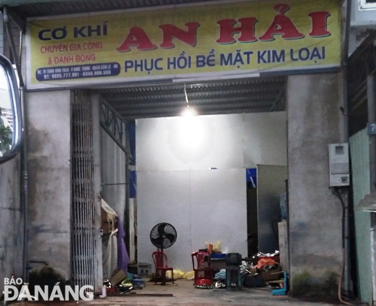 Kiểm tra, xử lý các cơ sở xi mạ kim loại trong khu dân cư