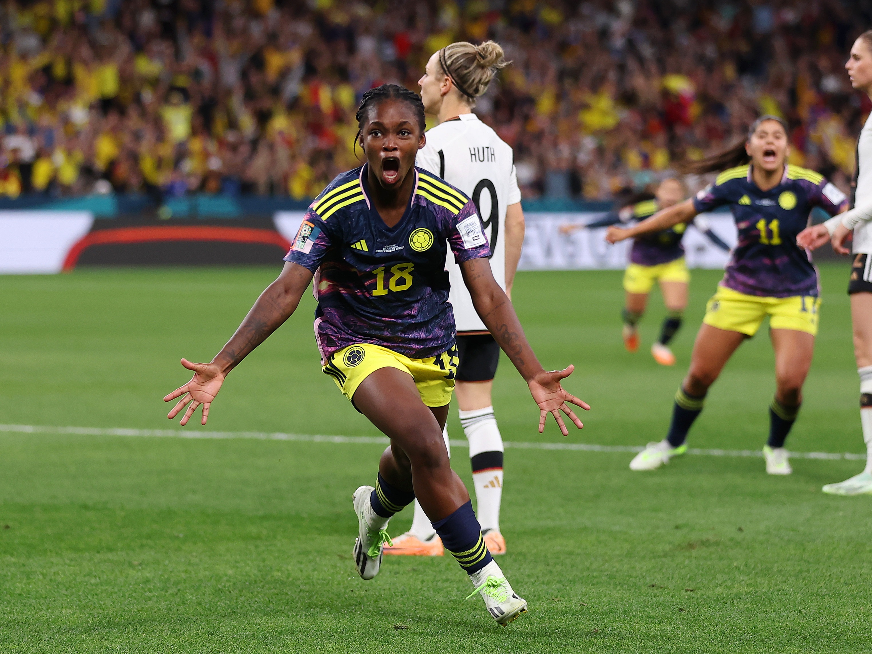 Cầu thủ Linda Caicedo tại World Cup Nữ 2023. (Nguồn: Getty Images)