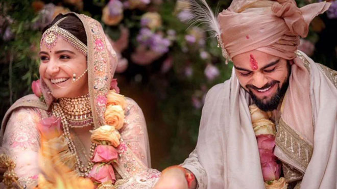 Đám cưới của một cặp đôi Ấn Độ tại Tuscany, Ý. Ảnh: ThePrint 