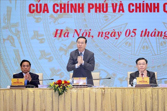 Khai mạc hội nghị Chính phủ và chính quyền địa phương