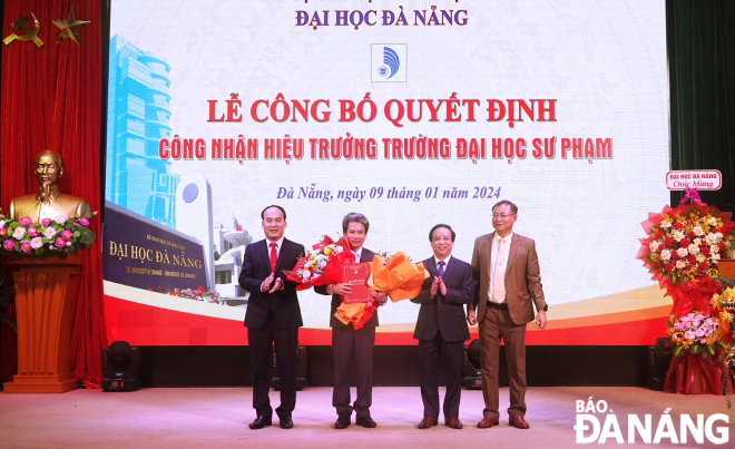 PGS.TS Võ Văn Minh làm Hiệu trưởng Trường Đại học Sư phạm