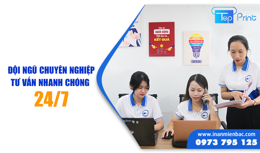 Công ty In ấn miền Bắc chuyên dịch vụ in ấn quảng cáo Hà Nội