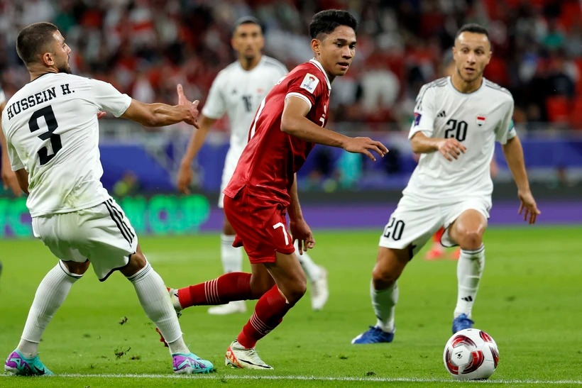 Asian Cup 2023 ngày 16-1: Indonesia và Malaysia cùng nhận thất bại