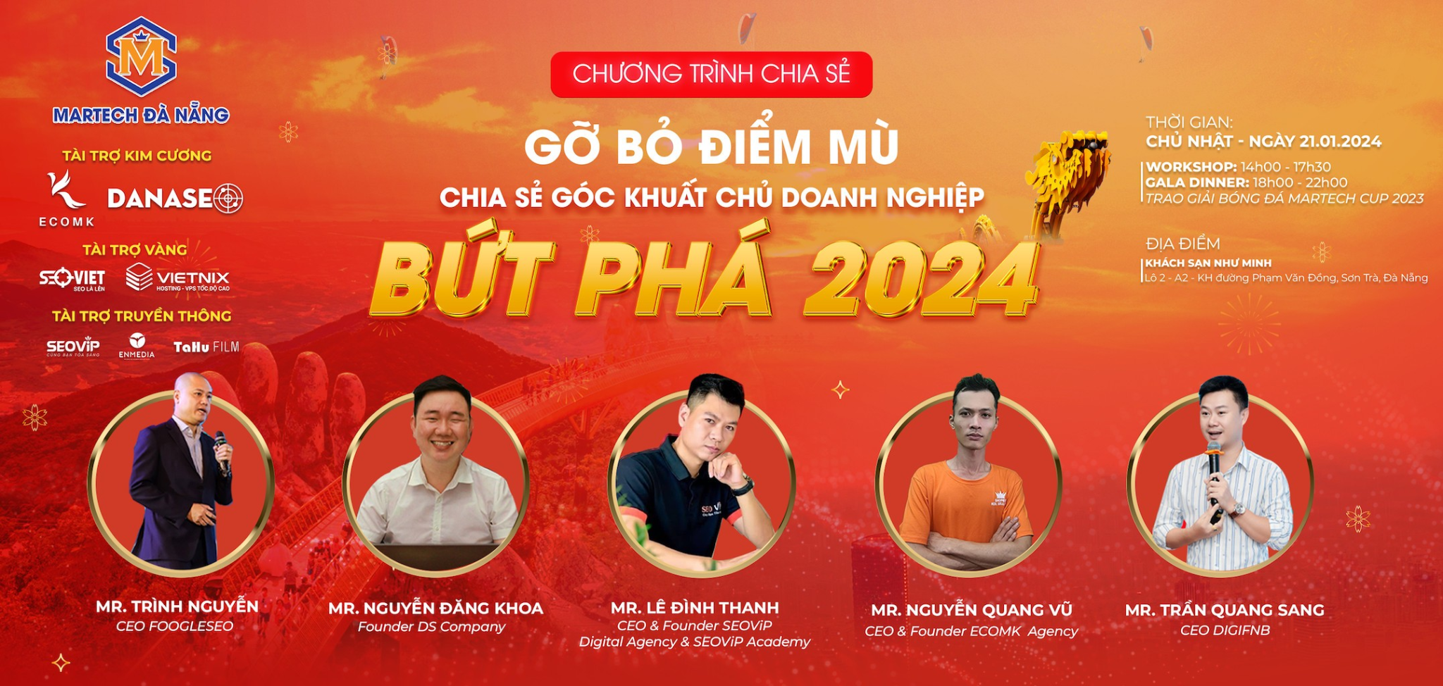 Chuỗi hoạt động MARTECH: Gỡ bỏ điểm mù - Chia sẻ góc khuất - Bứt phá 2024