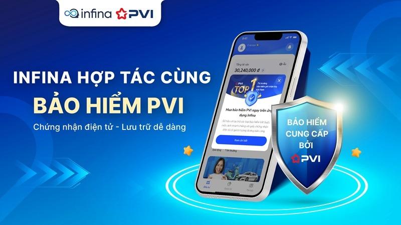 Infina hợp tác cùng PVI Digital mang bảo hiểm xe cơ giới đến với NĐT