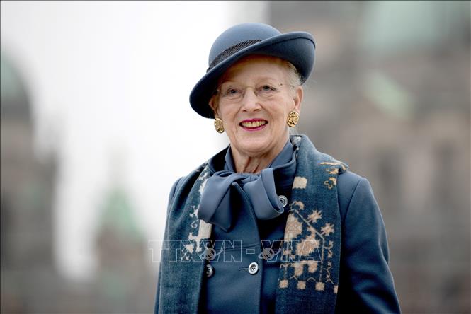 Nữ hoàng Đan Mạch Margrethe II tại Berlin, Đức ngày 12-11-2021. Ảnh: AFP/TTXVN