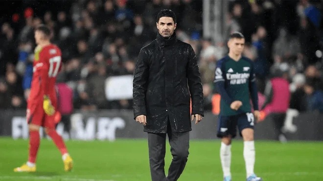 Mikel Arteta thất vọng với thành tích của đội nhà. (Nguồn: Arsenal)