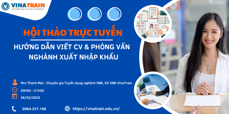 VinaTrain thường xuyên tổ chức các buổi hội thảo Hướng nghiệp, hỗ trợ viết CV, trả lời phỏng vấn cho học viên.