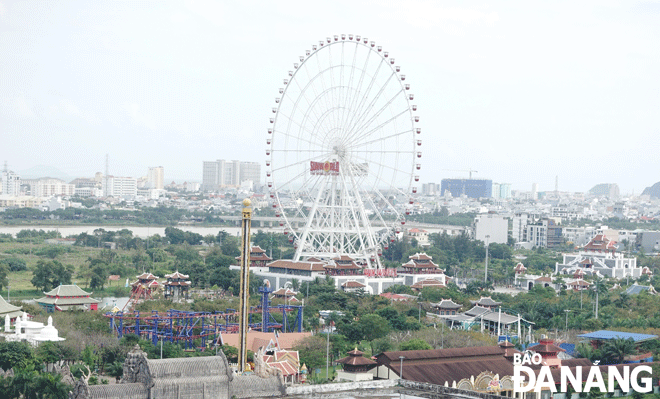 The second stage of the Asia Park in Hai Chau District will be invested in the years ahead. Photo: HOANG HIEP