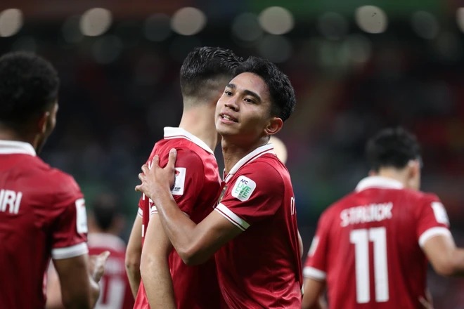 Indonesia sẽ phải quyết đấu Việt Nam ở lượt trận tiếp theo tại Asian Cup 2023. (Ảnh: Hoàng Linh/TTXVN)