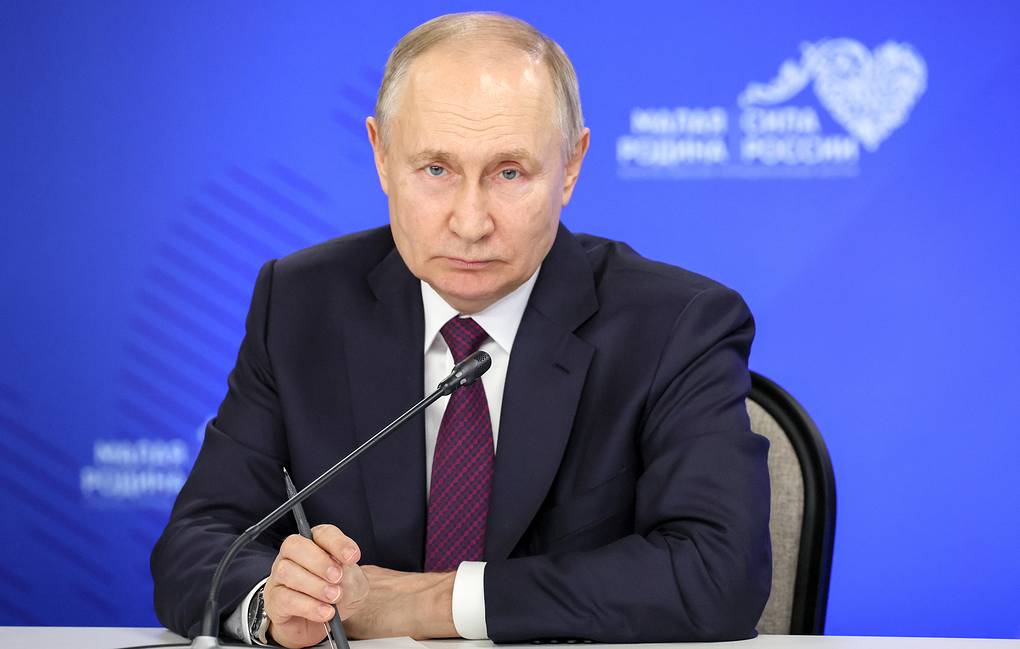 Tổng thống Nga Vladimir Putin đã thu thập được 2,5 triệu chữ ký ủng hộ của cử tri trên khắp đất nước. Ảnh: TASS	