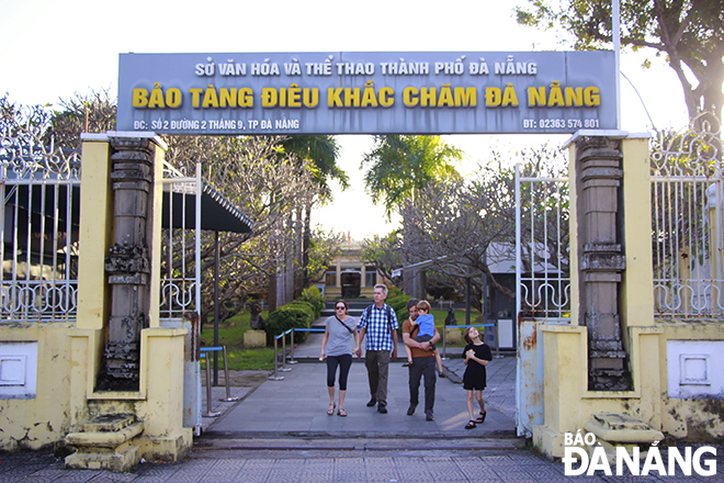 The Museum of Cham Sculpture was built in 1915, and it opened its doors to visitors in 1919. The museum features French architectural style in the early 20th century.