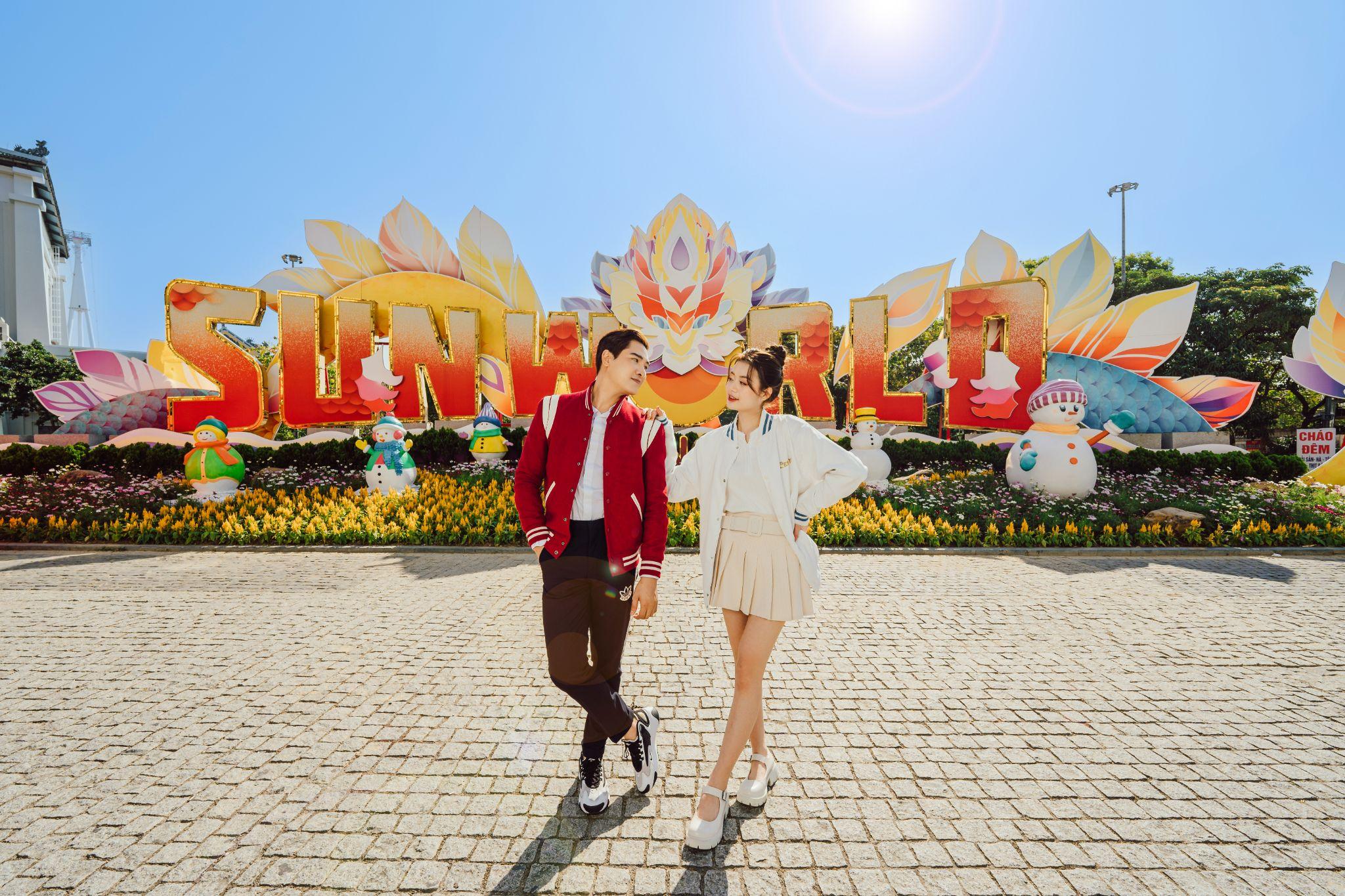 Sun World Ha Long đang chuẩn bị trang hoàng đón Tết.