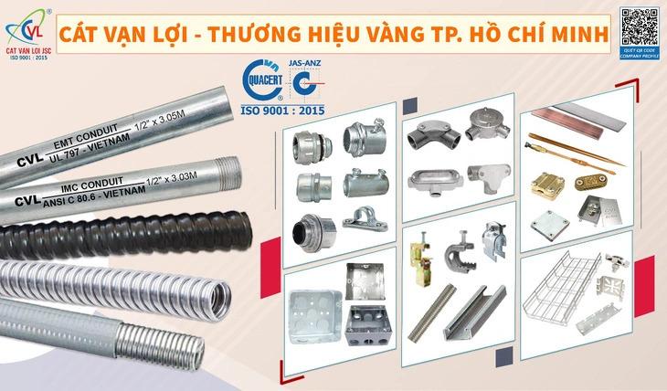 Thương hiệu vật tư cơ điện M&E của Cát Vạn Lợi thay thế hàng nhập khẩu tại nhiều công trình công nghiệp.