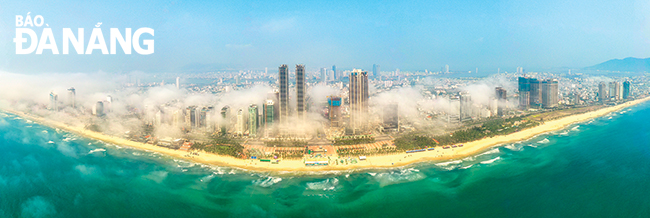 A panoramic view of Da Nang