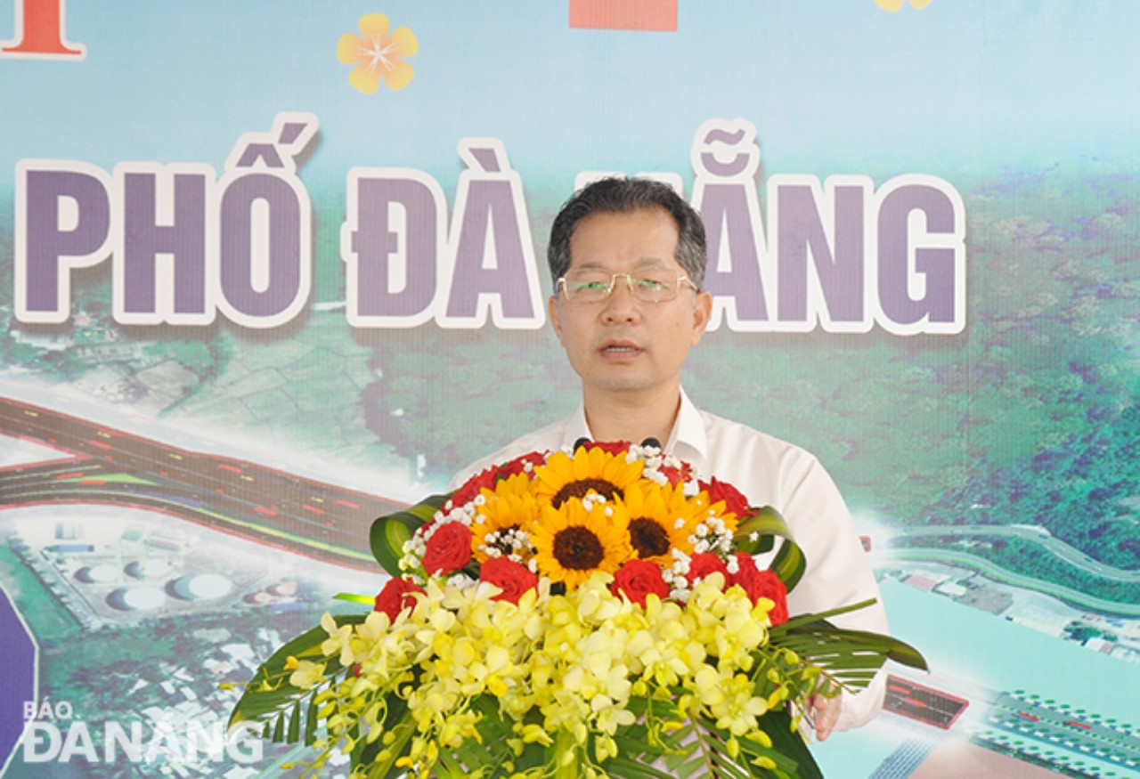Bí thư Thành ủy Nguyễn Văn Quảng phát biểu tại 