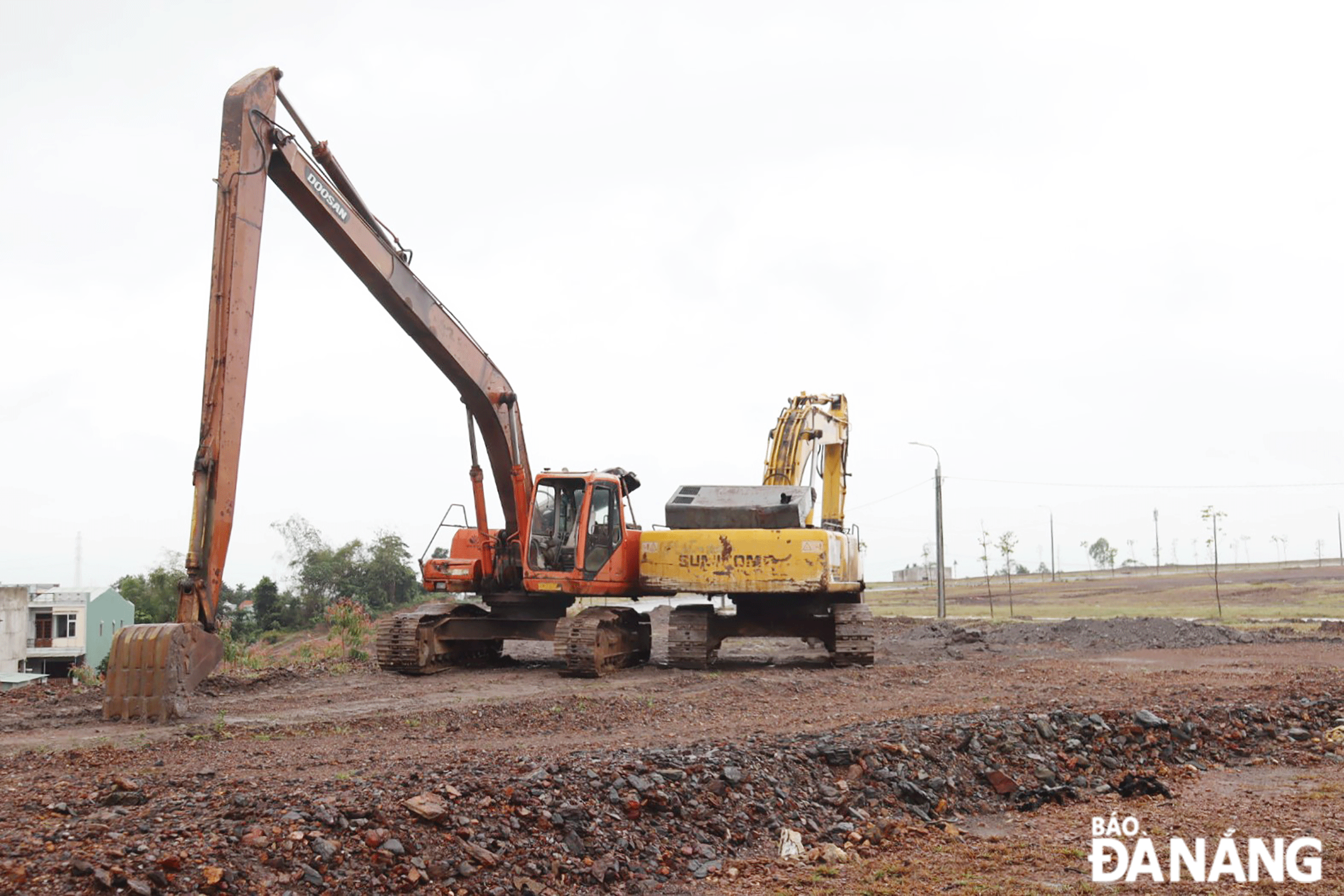 The Cam Le Industrial Cluster is continuing to improve its infrastructure. Photo: TRAN TRUC