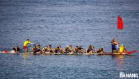 Tưng bừng giải đua thuyền truyền thống quận Cẩm Lệ mở rộng năm 2024