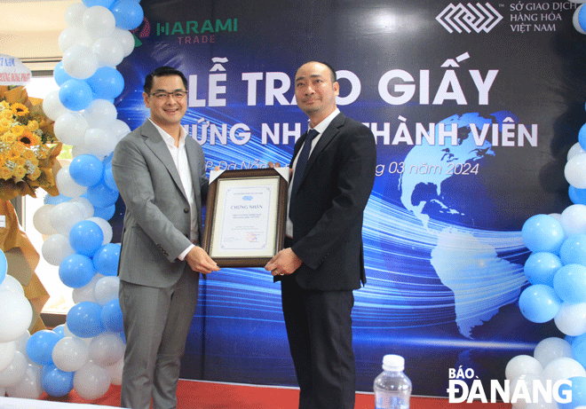 Harami-Trade trở thành thành viên kinh doanh chính thức của Sở giao dịch hàng hóa Việt Nam