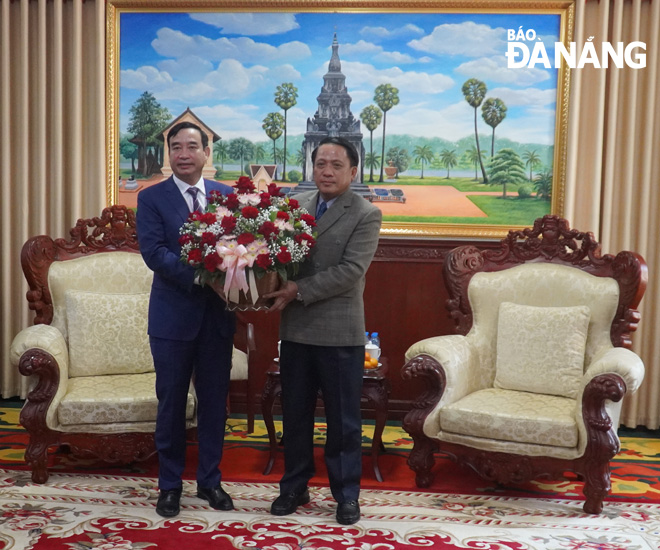Đà Nẵng triển khai kịp thời các nội dung hợp tác với tỉnh Savannakhet
