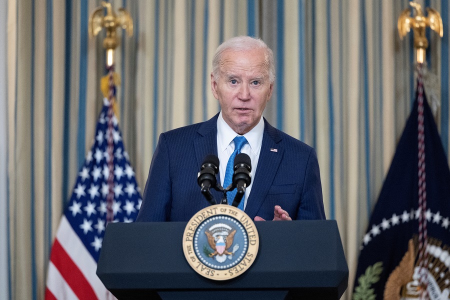 Chính quyền Tổng thống Joe Biden công bố sắc lệnh bảo vệ dữ liệu cá nhân của người Mỹ.  Ảnh: Reuters