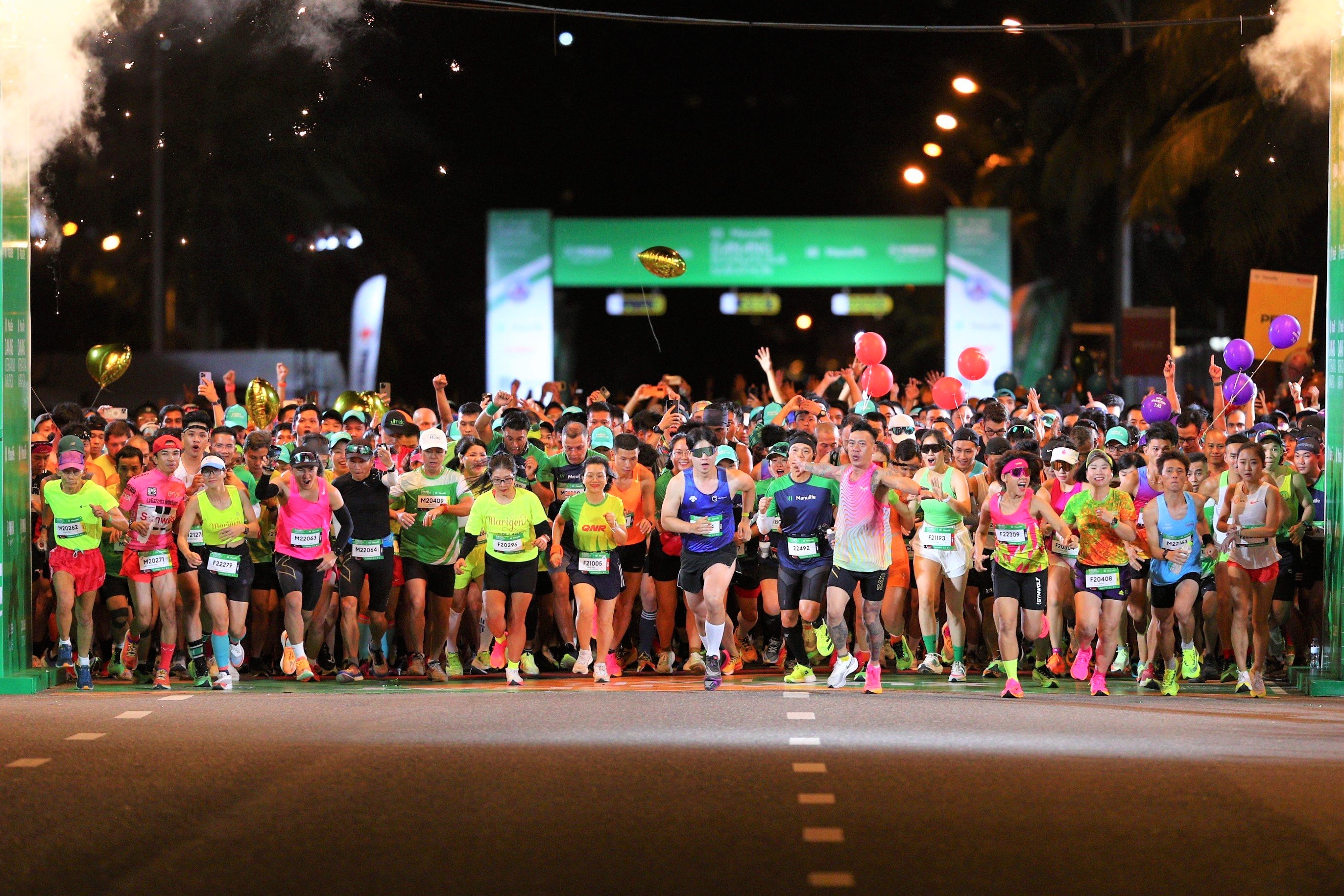 The 2024 Da Nang International Marathon promises to be attractive with the participation of many domestic and international athletes. IN PHOTO: Runners at the 2023 Da Nang International Marathon. Photo: P.N