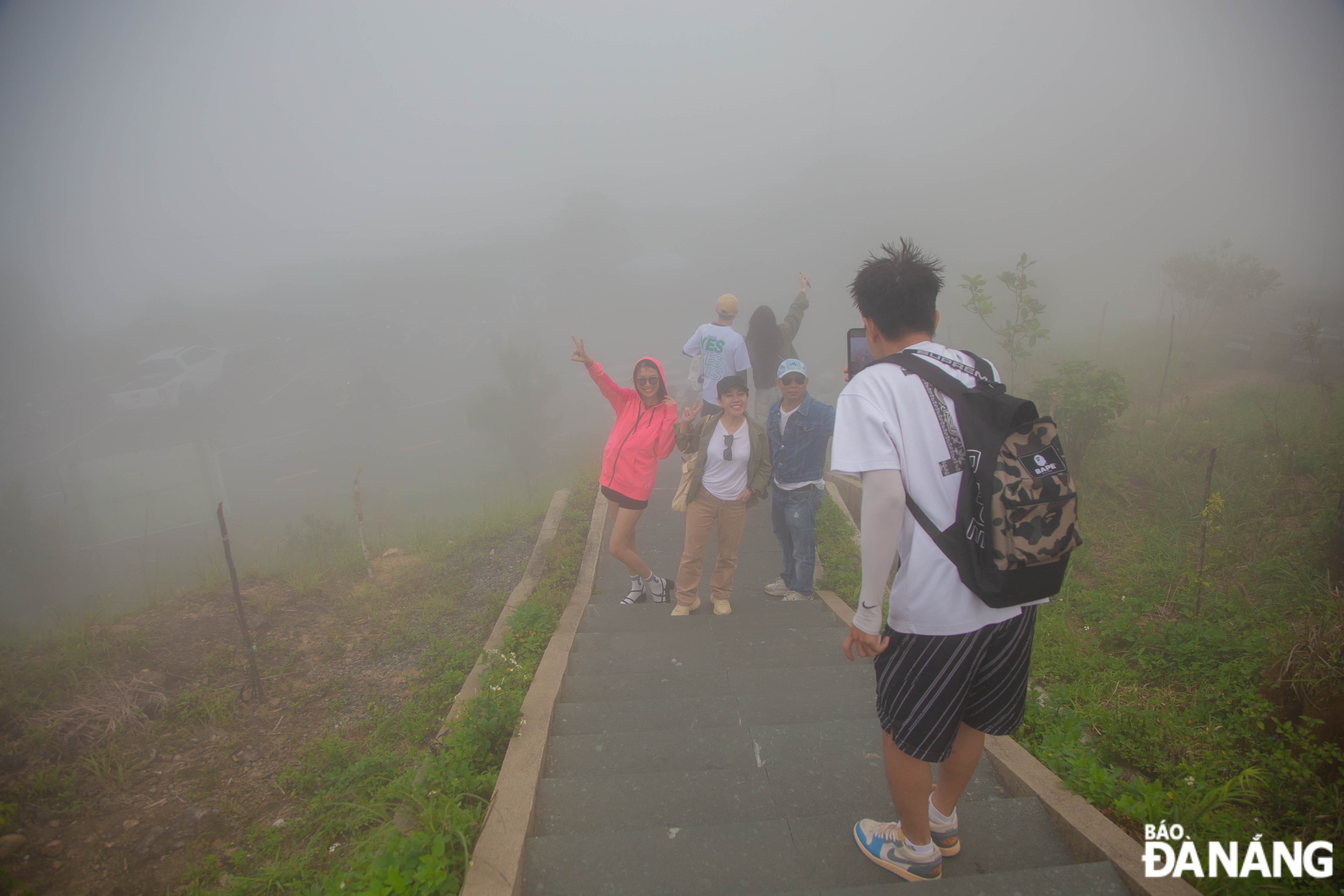 With an altitude of 700m above sea level, the Ban Co Peak  is currently the ideal place for young people to hunt clouds, and admire the sparkling beauty of the city. 