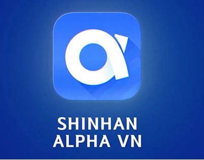 Logo app chứng khoán Shinhan Alpha VN.