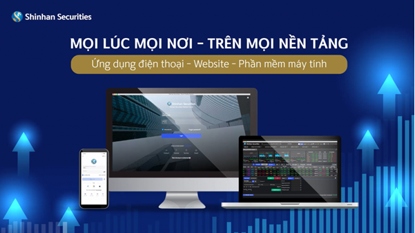 App chứng khoán Shinhan Alpha - tiện ích cho NĐT giao dịch mọi lúc, mọi nơi.