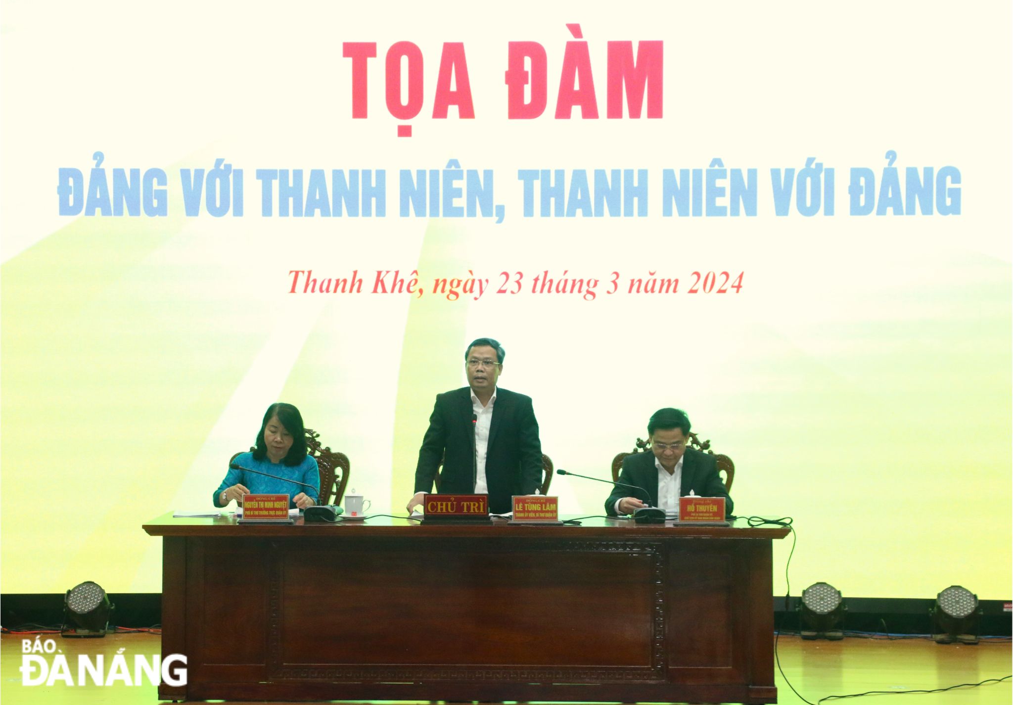 Lãnh đạo Quận ủy Thanh Khê chủ trì tọa đàm 