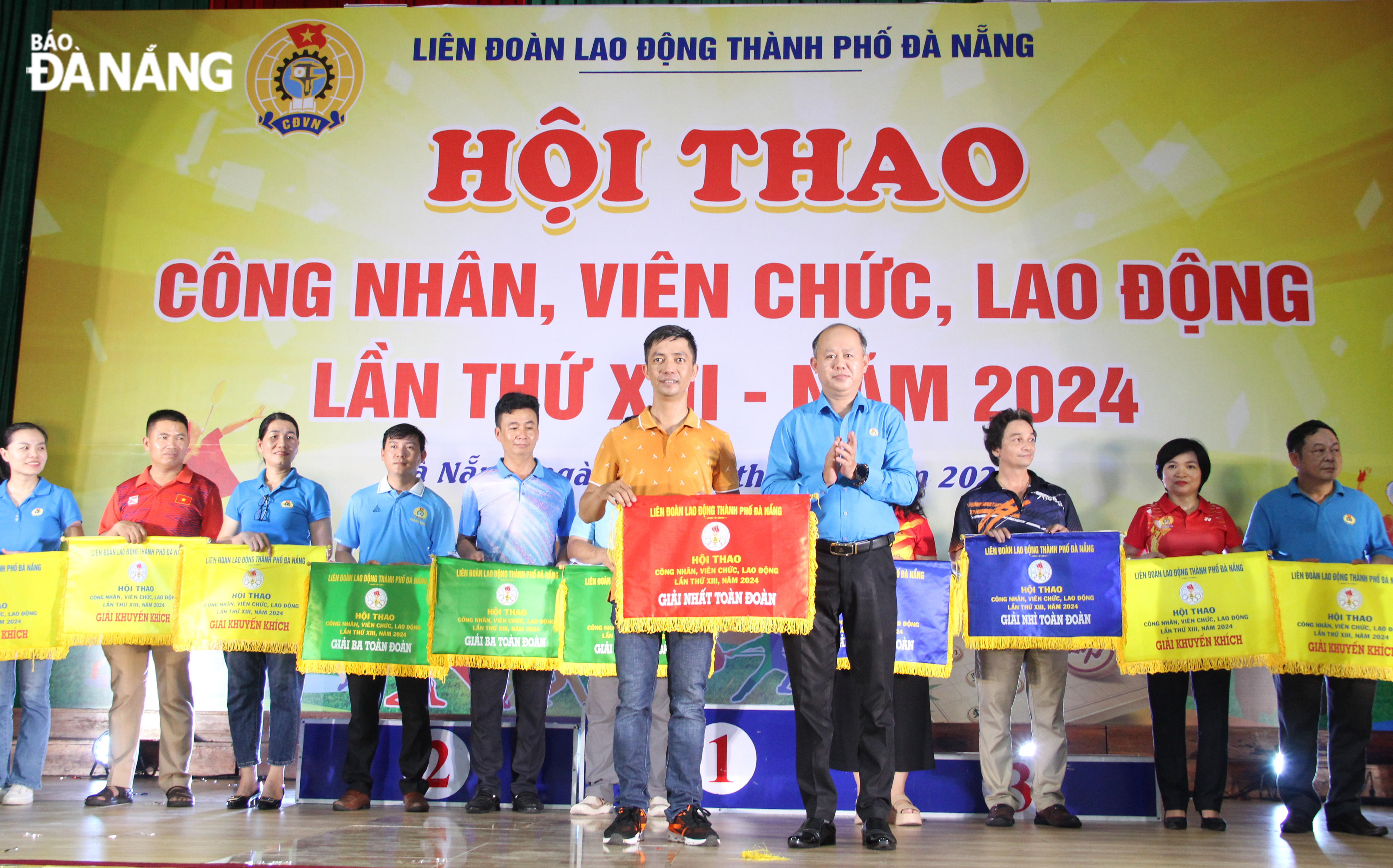 Công đoàn Viên chức giành giải Nhất toàn đoàn hội thao công nhân, viên chức, lao động năm 2024