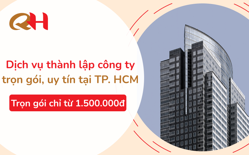Dịch vụ thành lập công ty trọn gói, uy tín tại Thành phố Hồ Chí Minh - Thuế Quang Huy