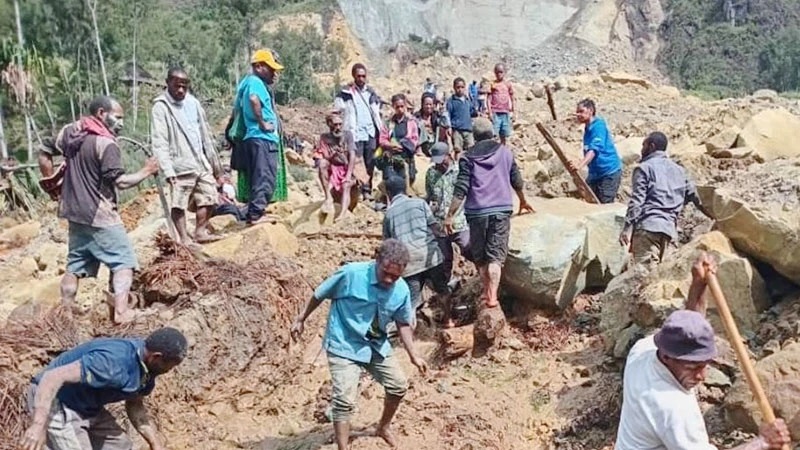 Lở đất gây thương vong lớn ở Papua New Guinea