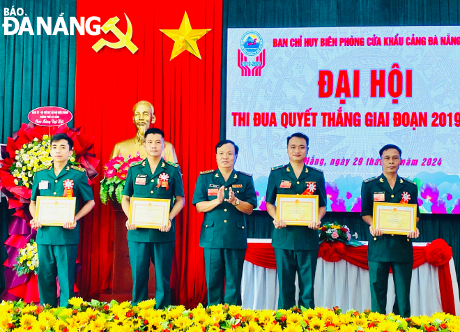 Ban chỉ huy Biên phòng cửa khẩu Cảng Đà Nẵng tổ chức Đại hội Thi đua quyết thắng giai đoạn 2019-2024
