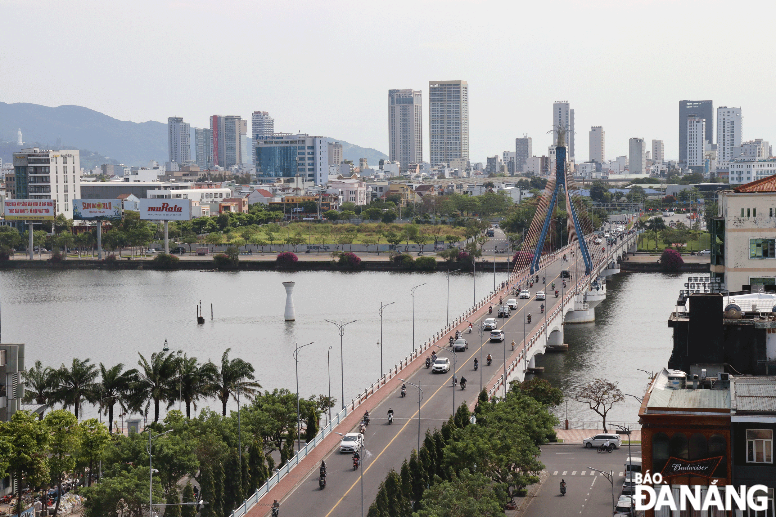 Phân khu đô thị ven sông Hàn và bờ đông được định hướng phát triển là trung tâm đô thị của thành phố Đà Nẵng. Ảnh: HOÀNG HIỆP