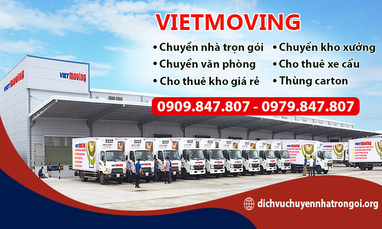 Dịch vụ chuyển nhà của VietMoving.