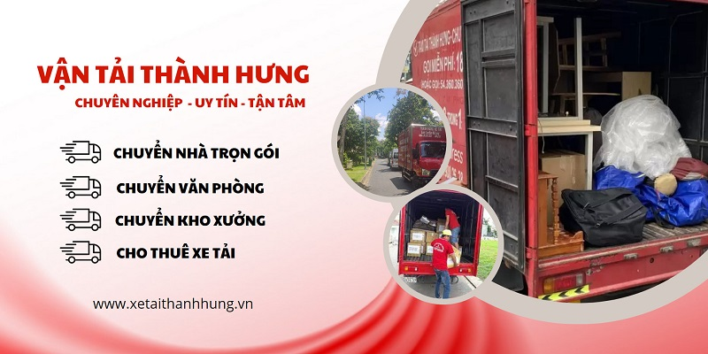 Dịch vụ chuyển nhà của Taxi Tải Thành Hưng.