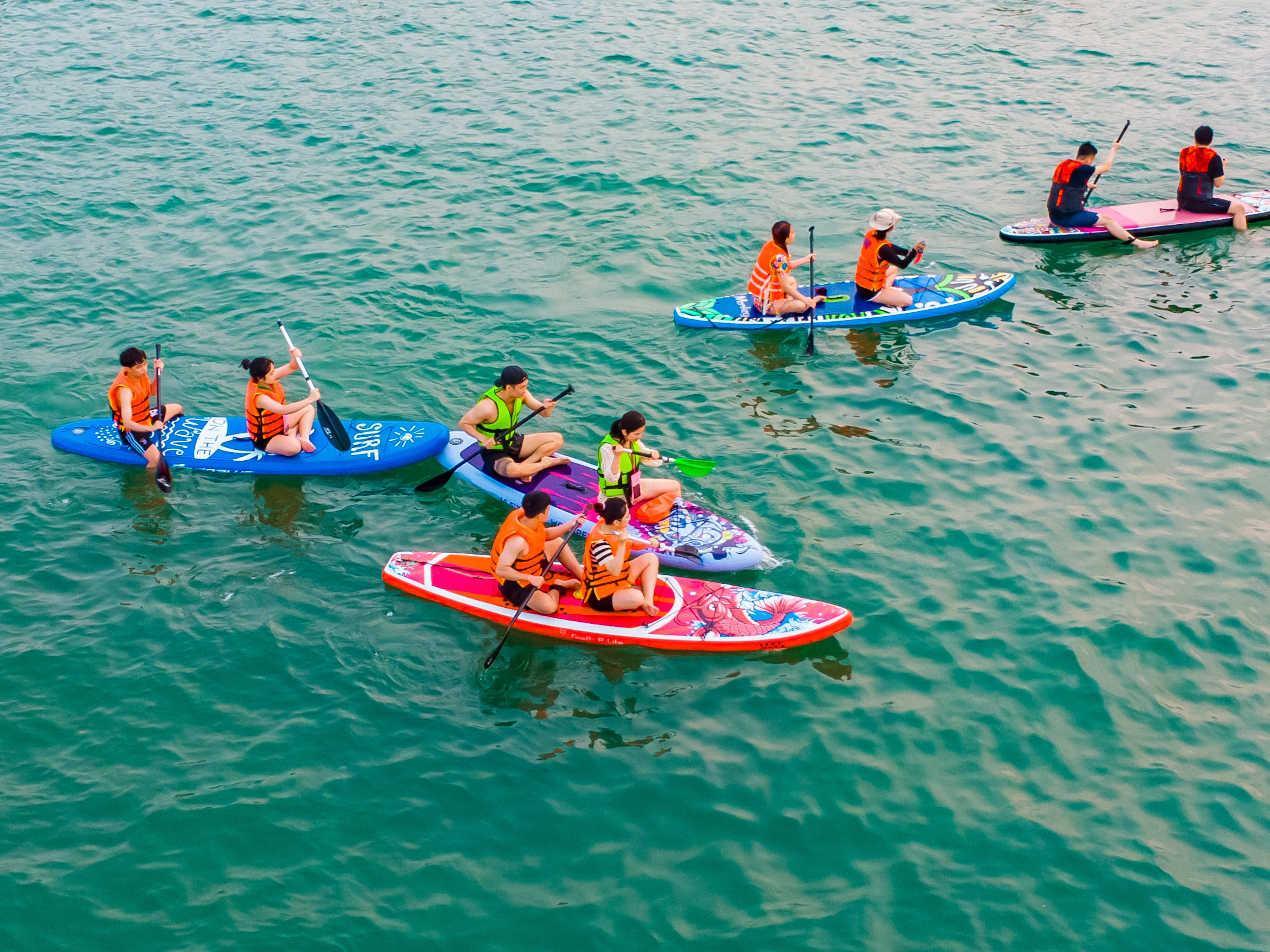 SUP has become a popular water sport in Da Nang since 2022 