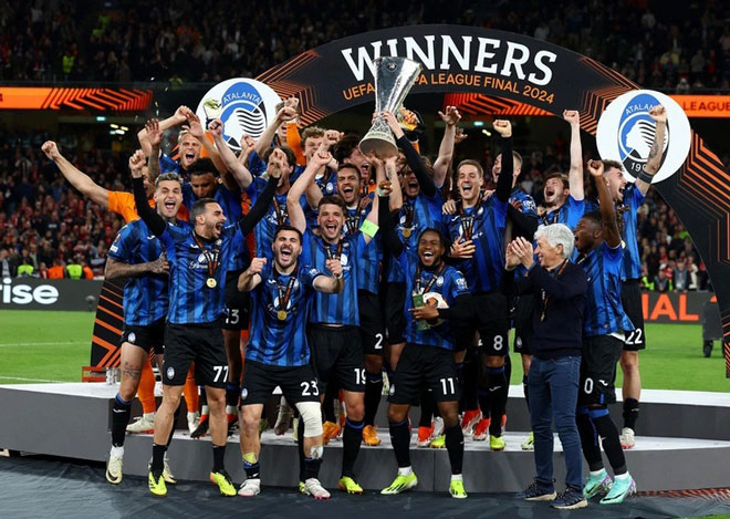 Atalanta giành chức vô địch Europa League 2023-2024. Ảnh: Reuters