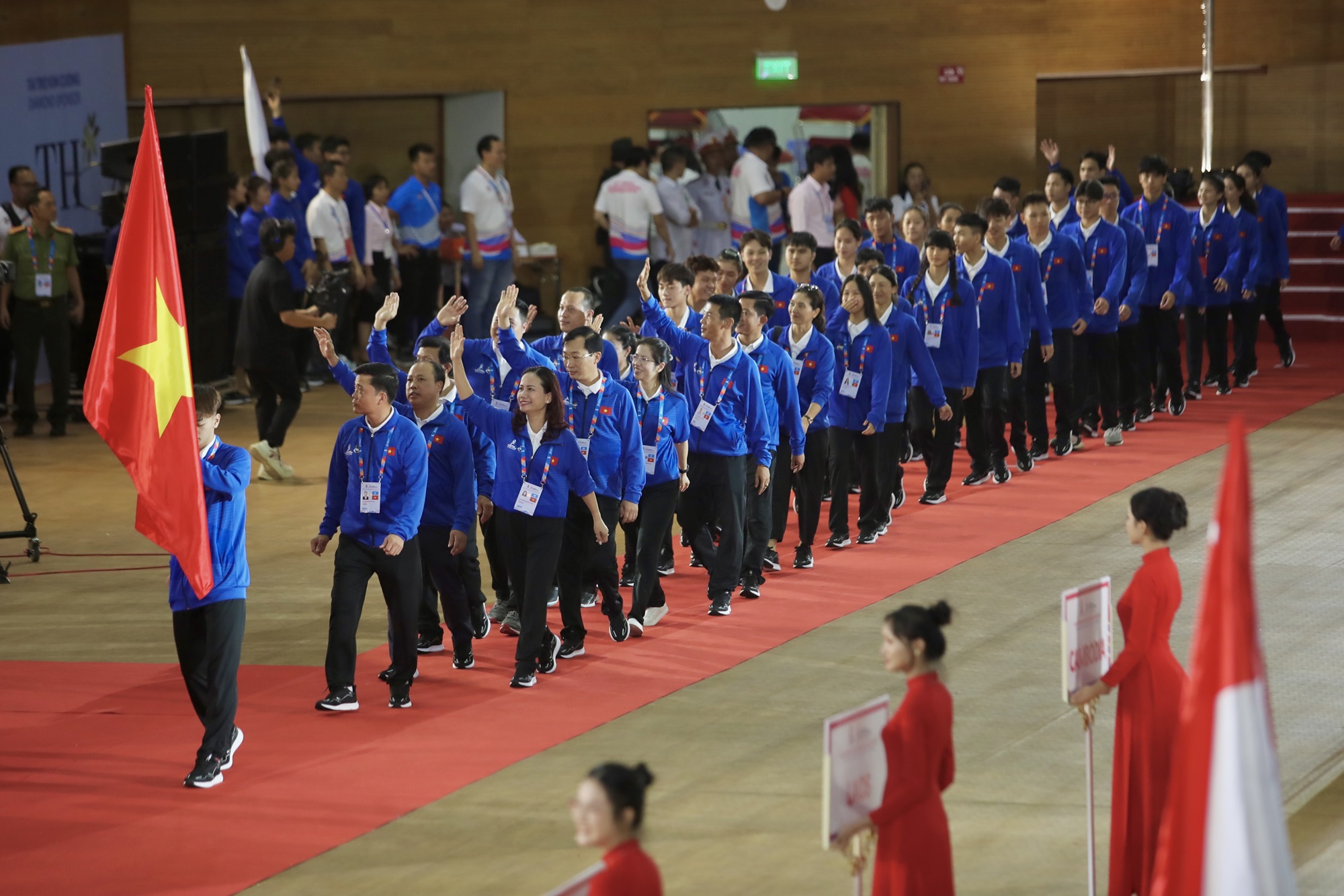 Mãn nhãn lễ khai mạc Đại hội Thể thao học sinh Đông Nam Á