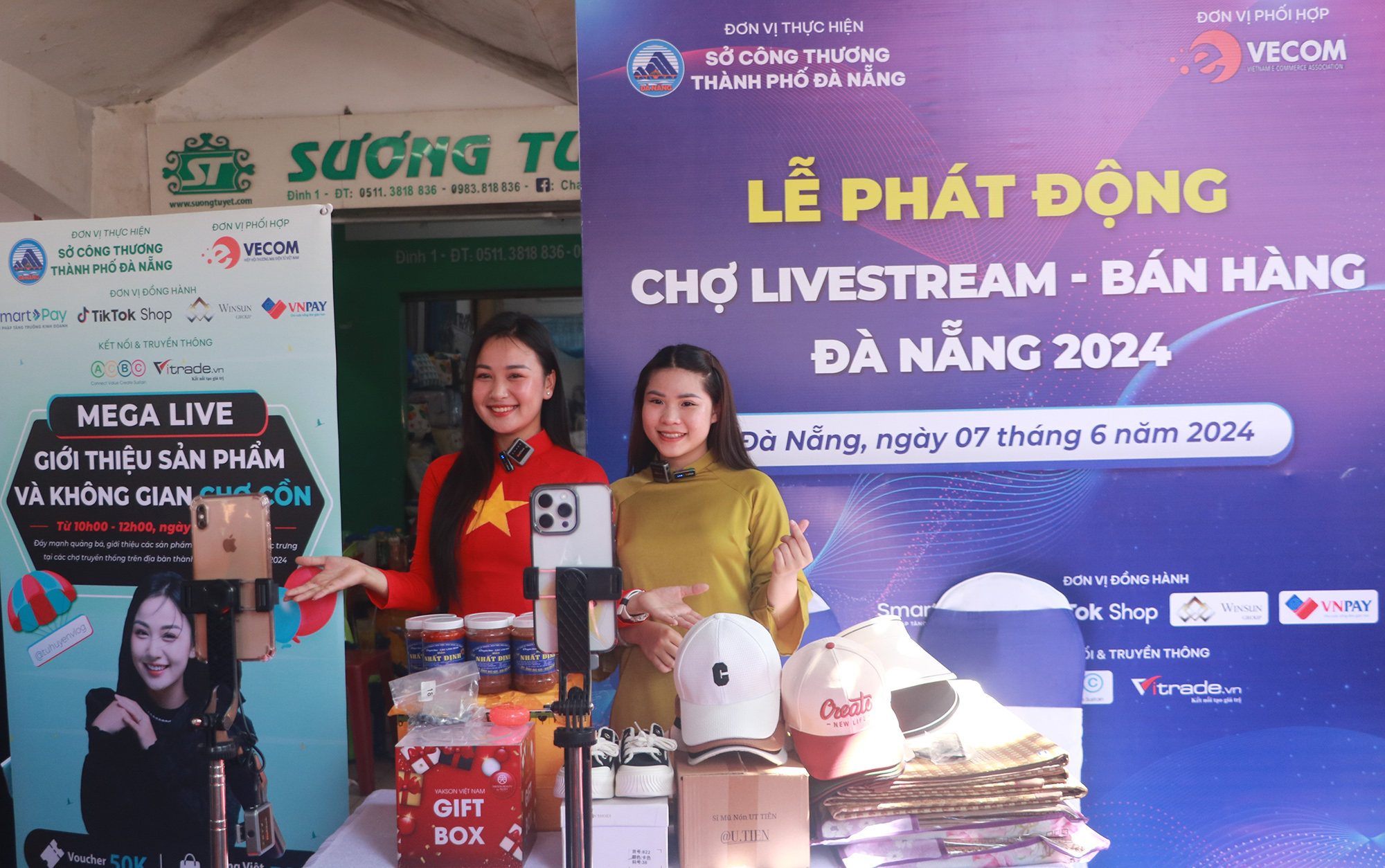 Phát động chợ livestream bán hàng - Đà Nẵng 2024