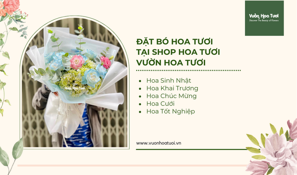 Giải mã ý nghĩa các loại hoa tốt nghiệp phổ biến nhất