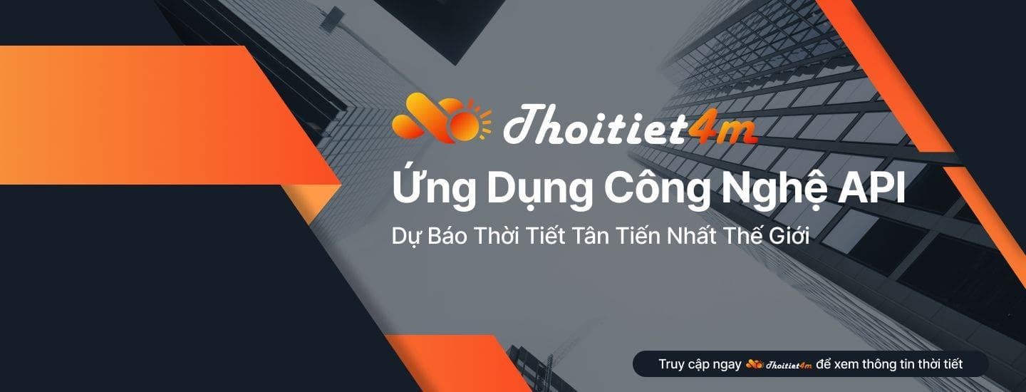 API mới của Thời Tiết 4M có độ chính xác cao