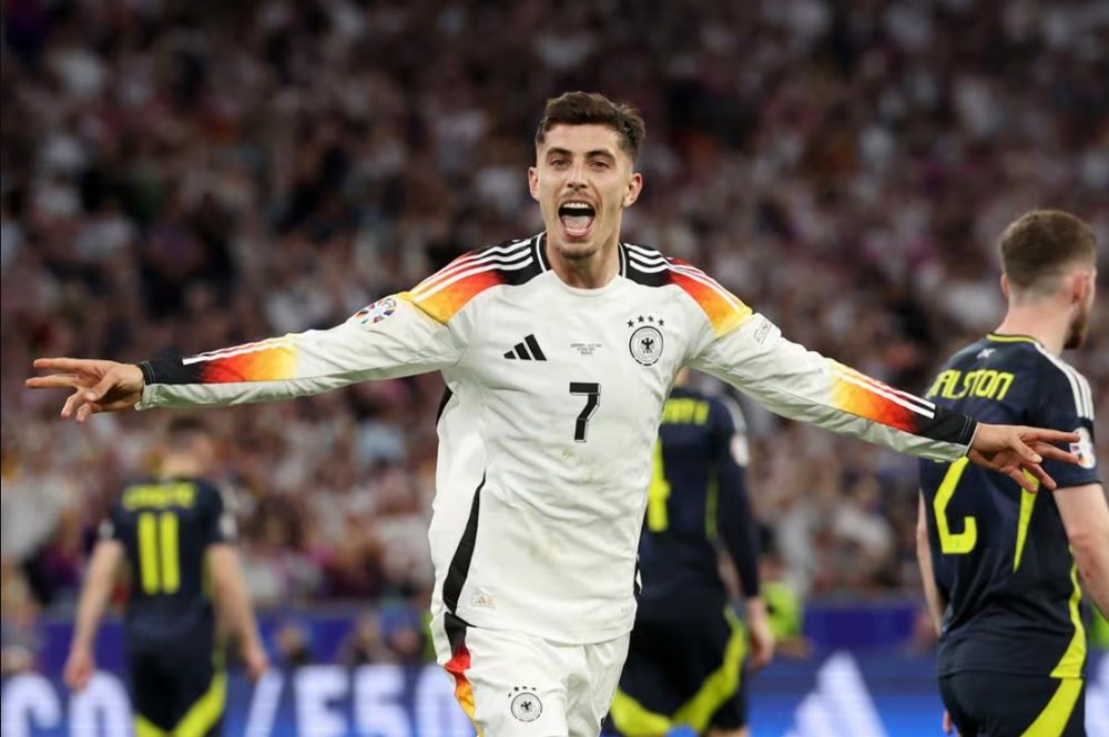 Đức tự tin hướng đến trận đấu thứ hai với Hungary sau chiến thắng đậm ngày khai màn Euro 2024. Ảnh: UEFA	